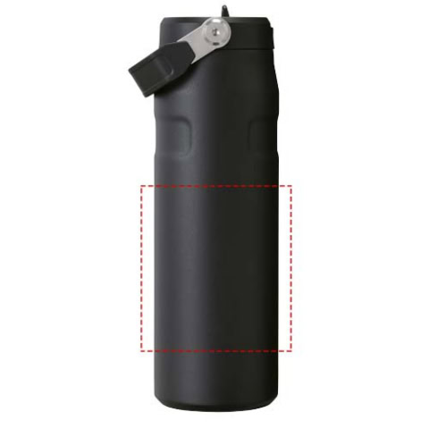 Stanley IceFlow™ 2.0 700 ml Flasche mit Flip-Trinkhalm - schwarz – Bild 5