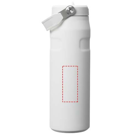 Stanley IceFlow™ 2.0 700 ml Flasche mit Flip-Trinkhalm - weiß gefrosted – Bild 8