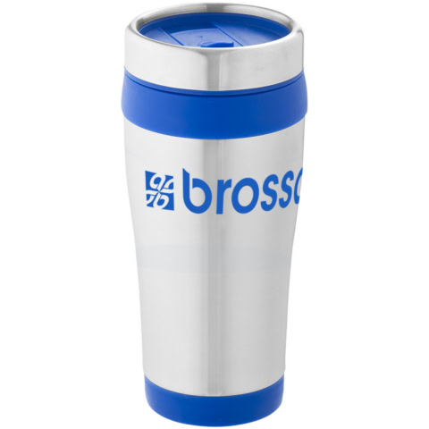 Elwood 410 ml Isolierbecher - silber - Logo 2