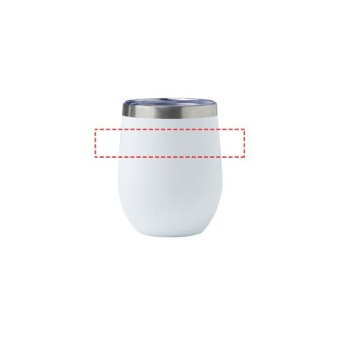 Corzo 350 ml RCS-zertifizierter Kupfer-Vakuum Isolierbecher aus recyceltem Edelstahl - weiss – Bild 11