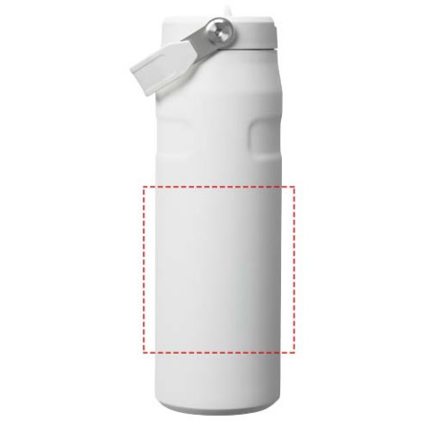 Stanley IceFlow™ 2.0 700 ml Flasche mit Flip-Trinkhalm - weiß gefrosted – Bild 6