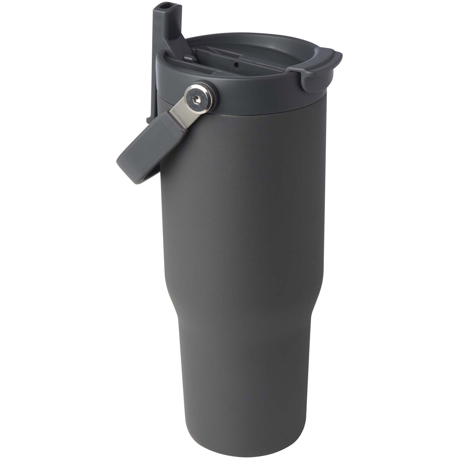 Bronx 900 ml RCS-zertifizierter Kupfer-Vakuum Isolierbecher aus Edelstahl mit Doppelfunktionsdeckel - grau - Extra 1