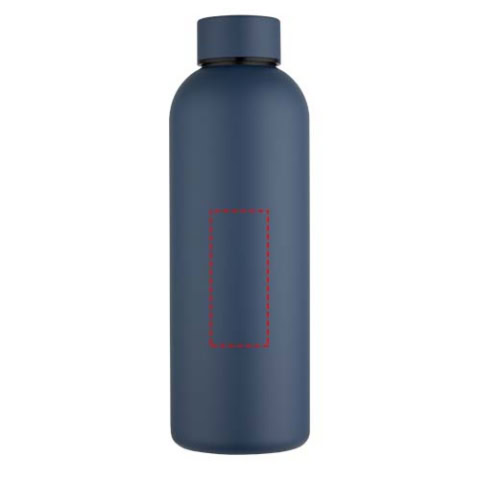 Spring 750 ml RCS-zertifizierte einwandige Trinkflasche aus recyceltem Edelstahl - hale blau – Bild 6
