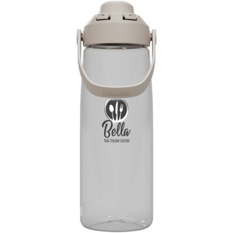 Camelbak® Thrive Chug 740 ml Tritan Renew Trinkflasche mit Schraubverschluss - transparent klar - Logo 1