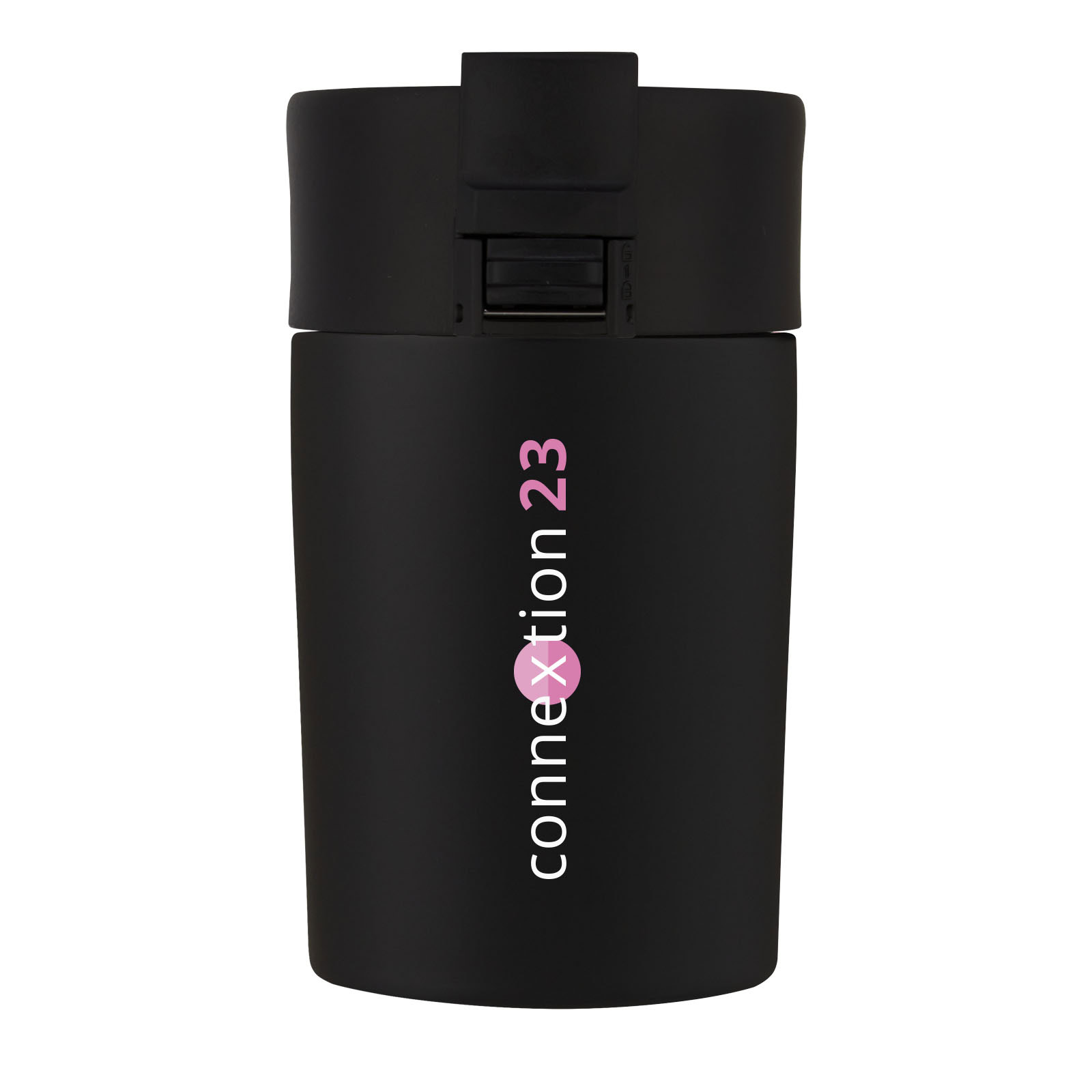 Jetta 180 ml Kupfer-Vakuum Isolierbecher - schwarz - Logo 1