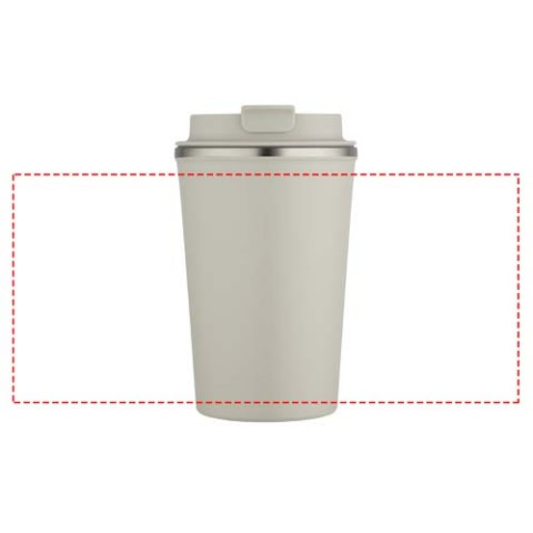 Newport 350 ml doppelwandiger, vakuumisolierter Becher aus Edelstahl - sandstone – Bild 10