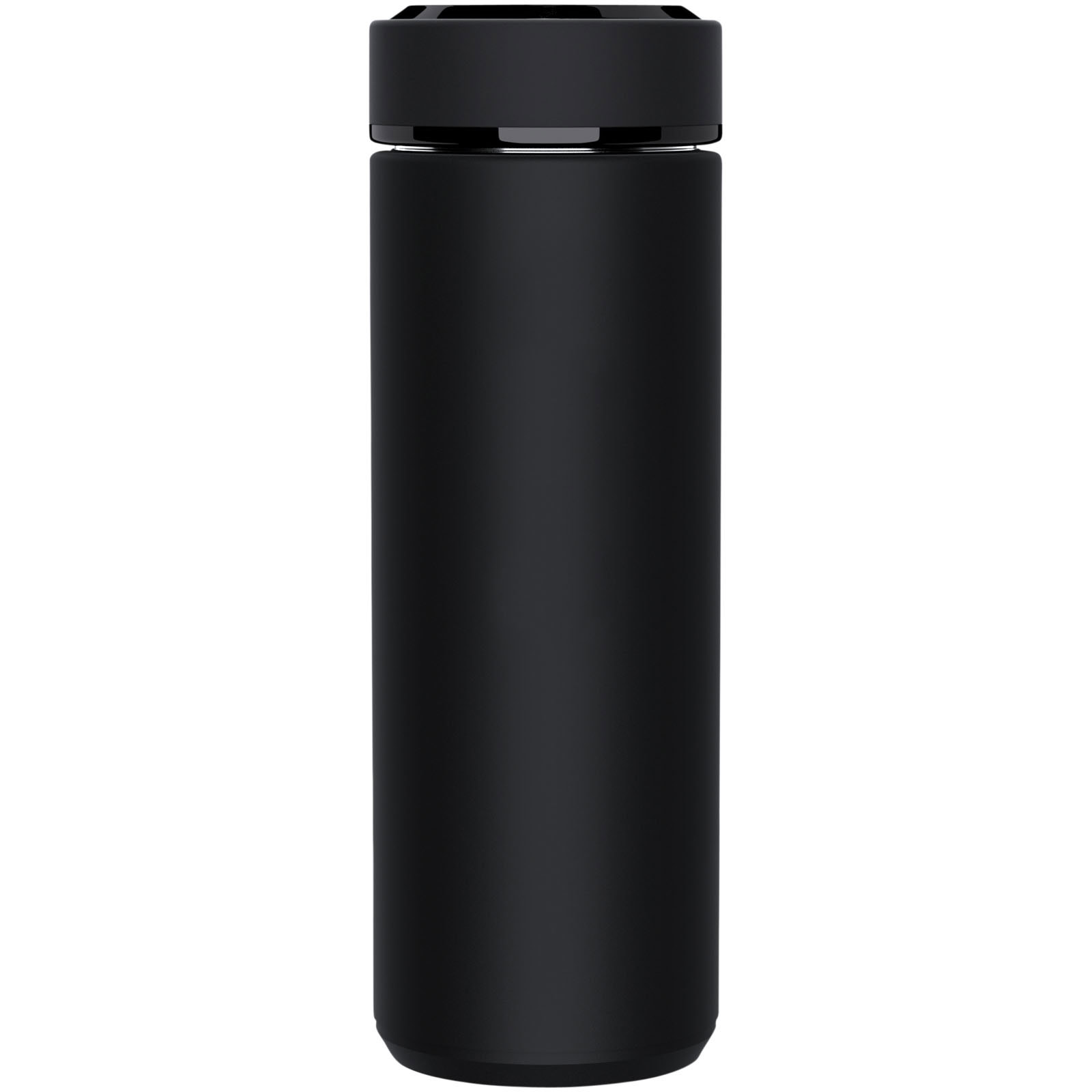 SCX.design D10 Smart Isolierflasche - schwarz - Vorderseite