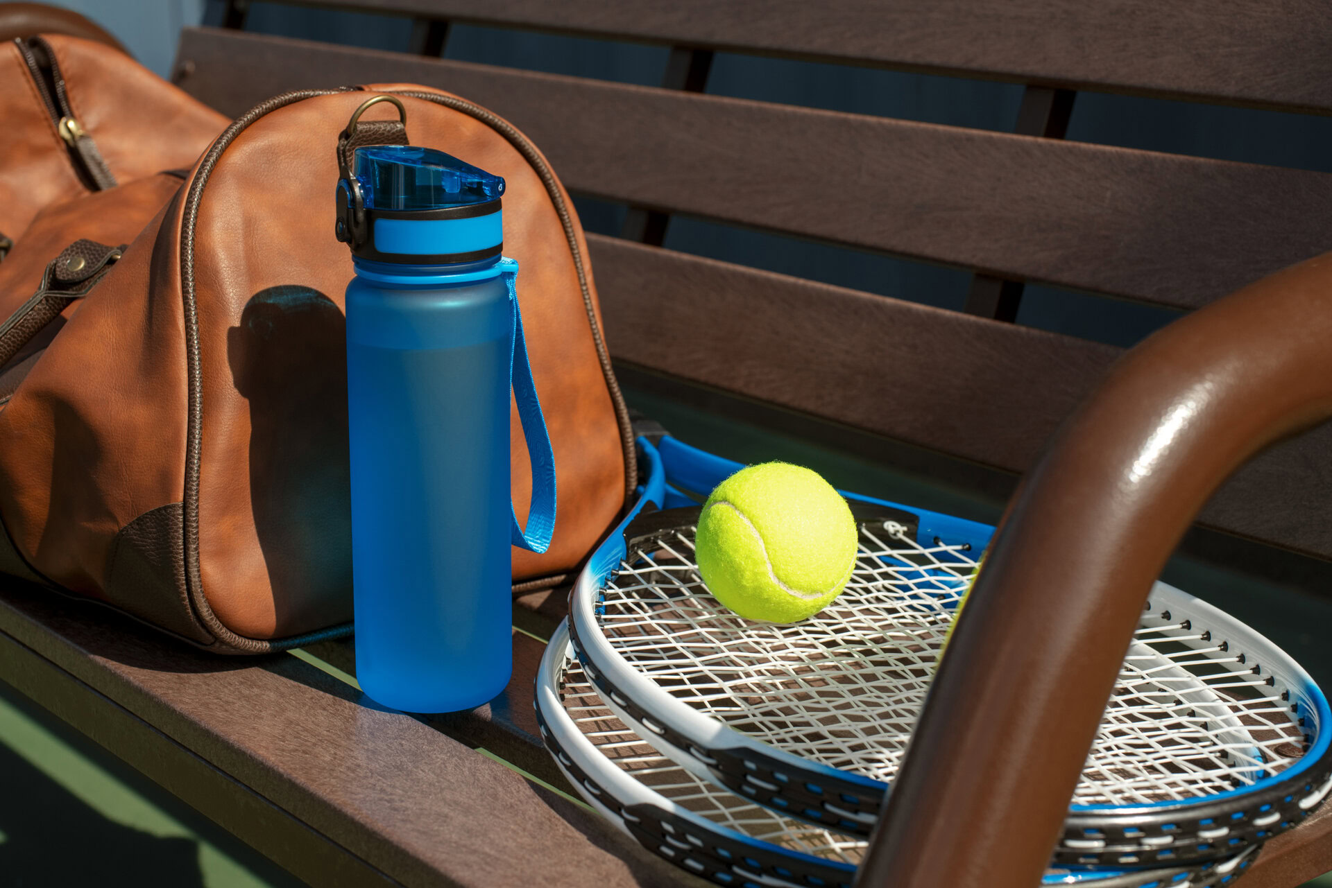 Tennis Trinkflasche mit Vereinslogo bedrucken