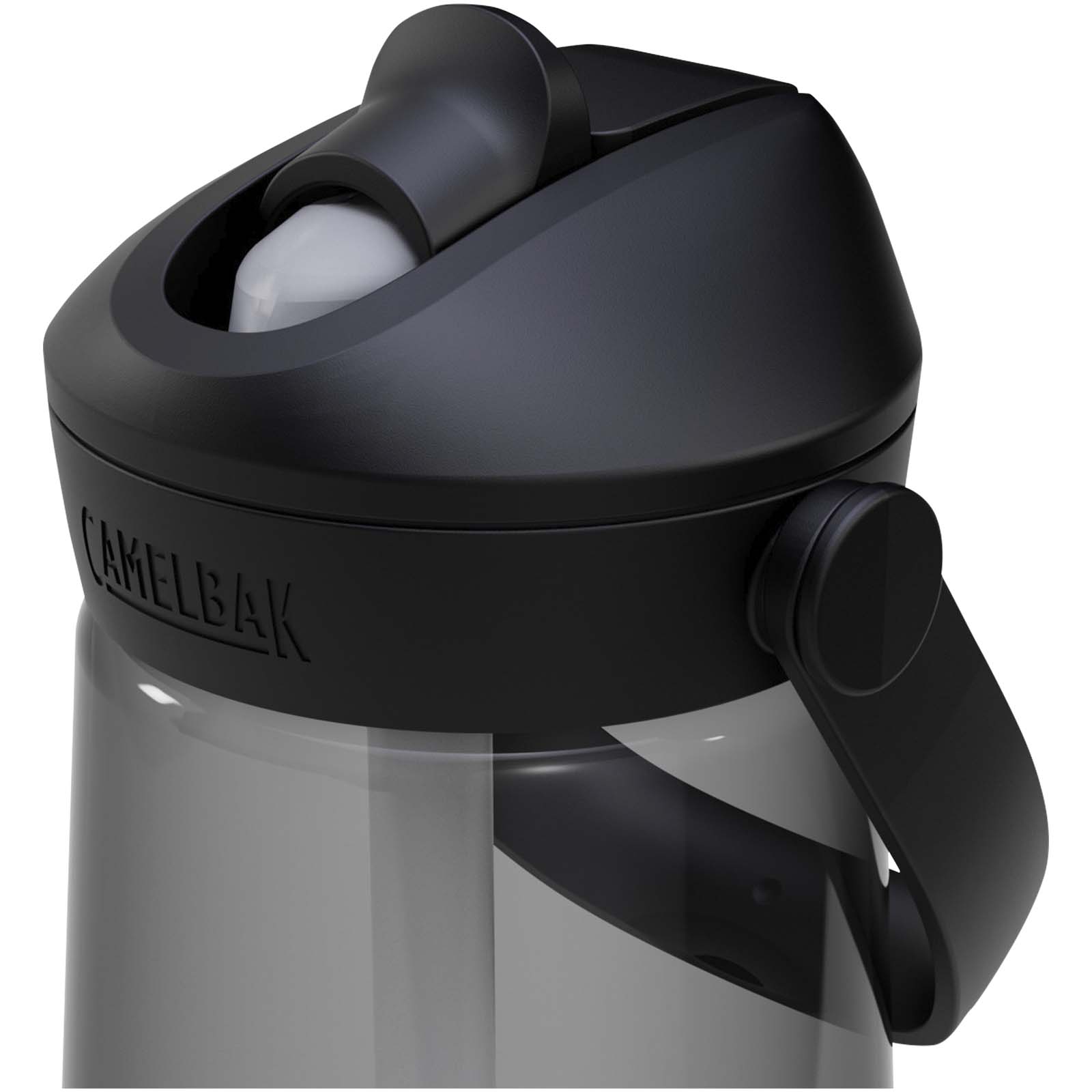 Camelbak® Thrive Flip 750 ml Tritan Renew Trinkflasche mit Flip Strohhalm - charcoal - Detail 1