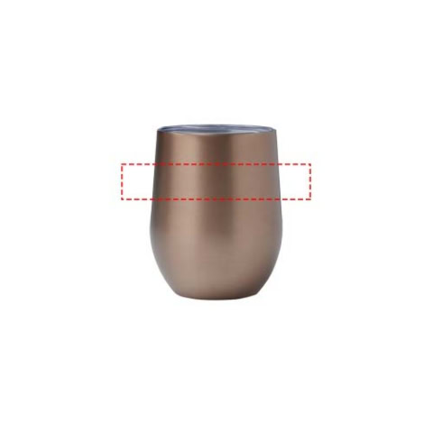 Corzo 350 ml RCS-zertifizierter Kupfer-Vakuum Isolierbecher aus recyceltem Edelstahl - bronze – Bild 10