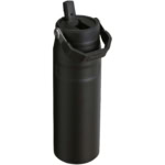 Stanley IceFlow™ 2.0 700 ml Flasche mit Flip-Trinkhalm - schwarz - Hauptfoto