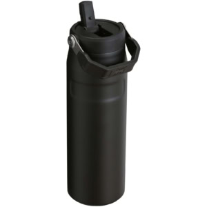 Stanley IceFlow™ 2.0 700 ml Flasche mit Flip-Trinkhalm – schwarz