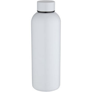 Spring 750 ml RCS-zertifizierte einwandige Sublimation Trinkflasche aus recyceltem Edelstahl – weiss