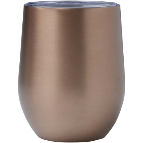 Corzo 350 ml RCS-zertifizierter Kupfer-Vakuum Isolierbecher aus recyceltem Edelstahl - bronze - Vorderseite