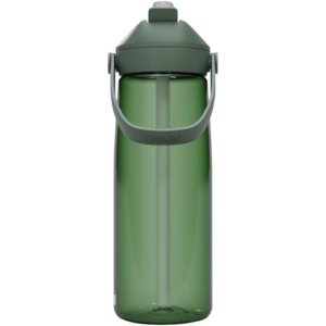 Camelbak® Thrive Flip 750 ml Tritan Renew Trinkflasche mit Flip Strohhalm - waldgrün - Vorderseite