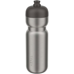 Mepal Pull 800 ml Edelstahl Sportflasche – schwarz