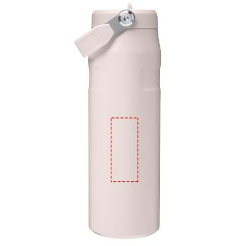 Stanley IceFlow™ 2.0 700 ml Flasche mit Flip-Trinkhalm - hellrosa – Bild 7