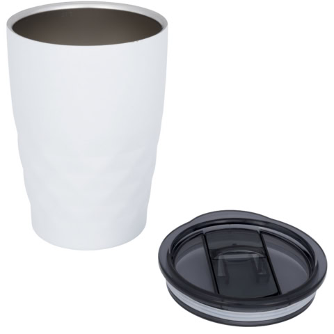 Geo 350 ml Kupfer-Vakuum Isolierbecher - weiss - Extra 1