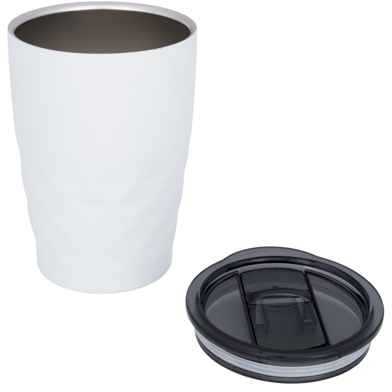 Geo 350 ml Kupfer-Vakuum Isolierbecher - weiss - Extra 1