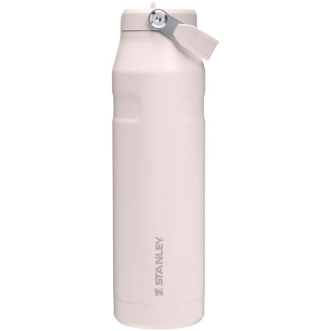 Stanley IceFlow™ 2.0 1060 ml Flasche mit Flip-Trinkhalm - hellrosa - Vorderseite