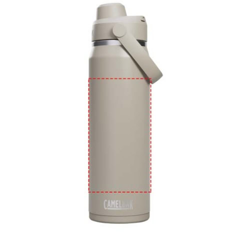 Camelbak® Thrive Chug VSS 740 ml Trinkflasche aus Edelstahl mit Schraubverschluss - hellgrau – Bild 8