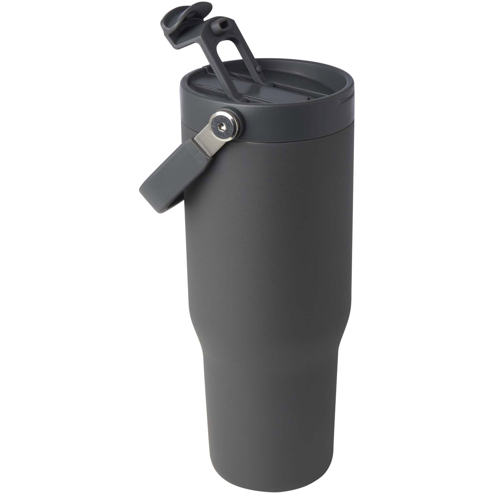 Bronx 900 ml RCS-zertifizierter Kupfer-Vakuum Isolierbecher aus Edelstahl mit Doppelfunktionsdeckel - grau - Extra 2