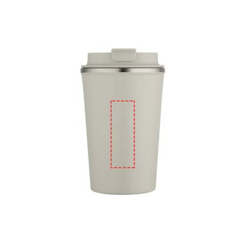 Newport 350 ml doppelwandiger, vakuumisolierter Becher aus Edelstahl - sandstone – Bild 6