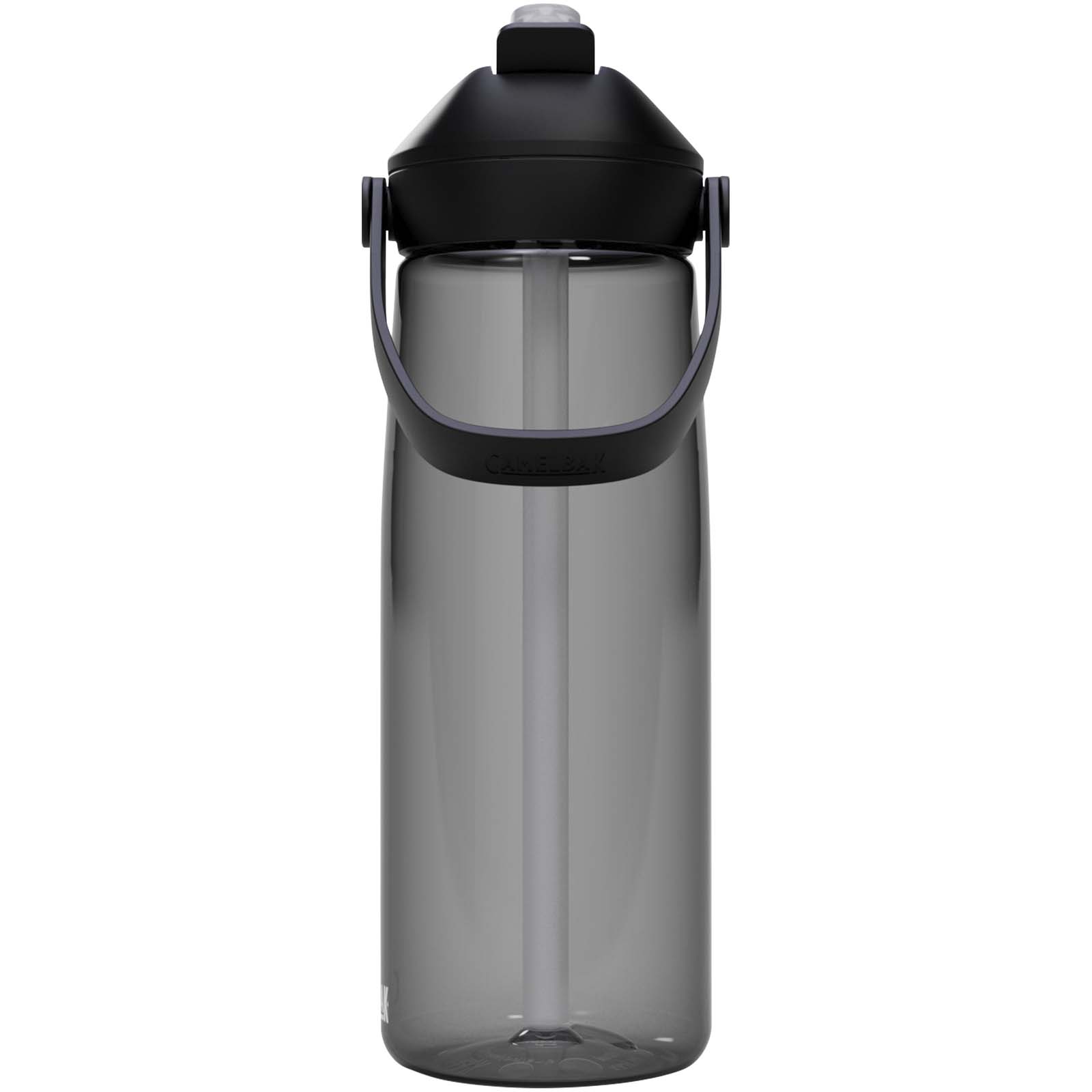 Camelbak® Thrive Flip 750 ml Tritan Renew Trinkflasche mit Flip Strohhalm - charcoal - Vorderseite