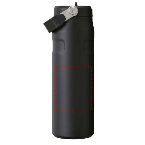 Stanley IceFlow™ 2.0 700 ml Flasche mit Flip-Trinkhalm - schwarz – Bild 6