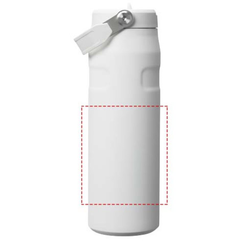 Stanley IceFlow™ 2.0 700 ml Flasche mit Flip-Trinkhalm - weiß gefrosted – Bild 5