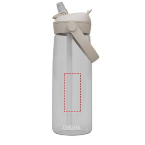 Camelbak® Thrive Flip 750 ml Tritan Renew Trinkflasche mit Flip Strohhalm - transparent klar – Bild 6