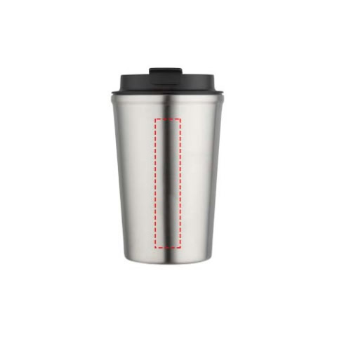 Newport 350 ml doppelwandiger, vakuumisolierter Becher aus Edelstahl - mattsilber – Bild 8