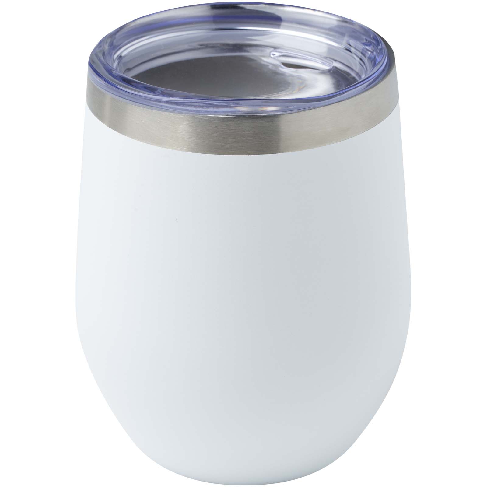 Corzo 350 ml RCS-zertifizierter Kupfer-Vakuum Isolierbecher aus recyceltem Edelstahl - weiss - Hauptfoto
