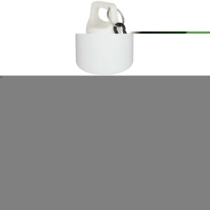 Oregon 750 ml einfarbige RS-zertifizierte Wasserflasche aus recyceltem Kunststoff mit Karabinerhaken – weiss