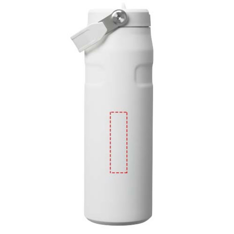 Stanley IceFlow™ 2.0 700 ml Flasche mit Flip-Trinkhalm - weiß gefrosted – Bild 9