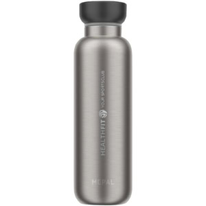 Mepal Ellipse 500 ml Thermoflasche - schwarz - Logo 1