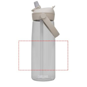 Camelbak® Thrive Flip 750 ml Tritan Renew Trinkflasche mit Flip Strohhalm - transparent klar – Bild 5