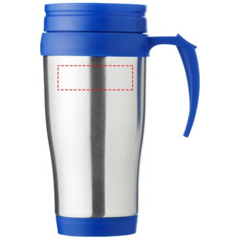 Sanibel 400 ml Isolierbecher - silber / blau – Bild 13