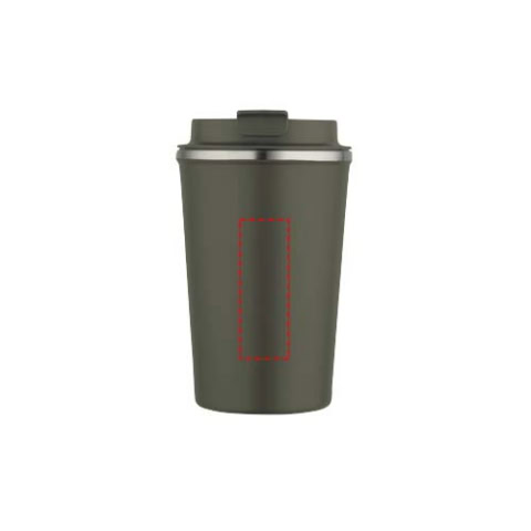 Newport 350 ml doppelwandiger, vakuumisolierter Becher aus Edelstahl - waldgrün – Bild 5