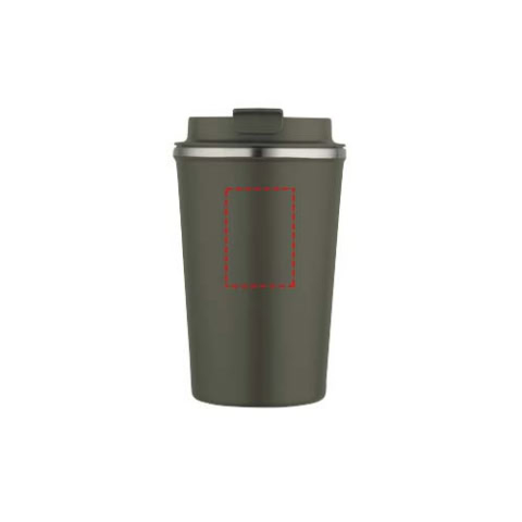 Newport 350 ml doppelwandiger, vakuumisolierter Becher aus Edelstahl - waldgrün – Bild 8
