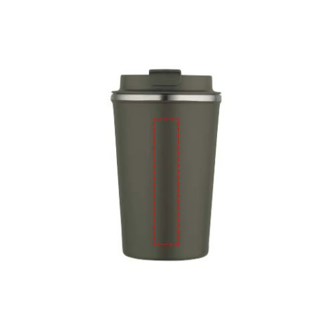 Newport 350 ml doppelwandiger, vakuumisolierter Becher aus Edelstahl - waldgrün – Bild 7