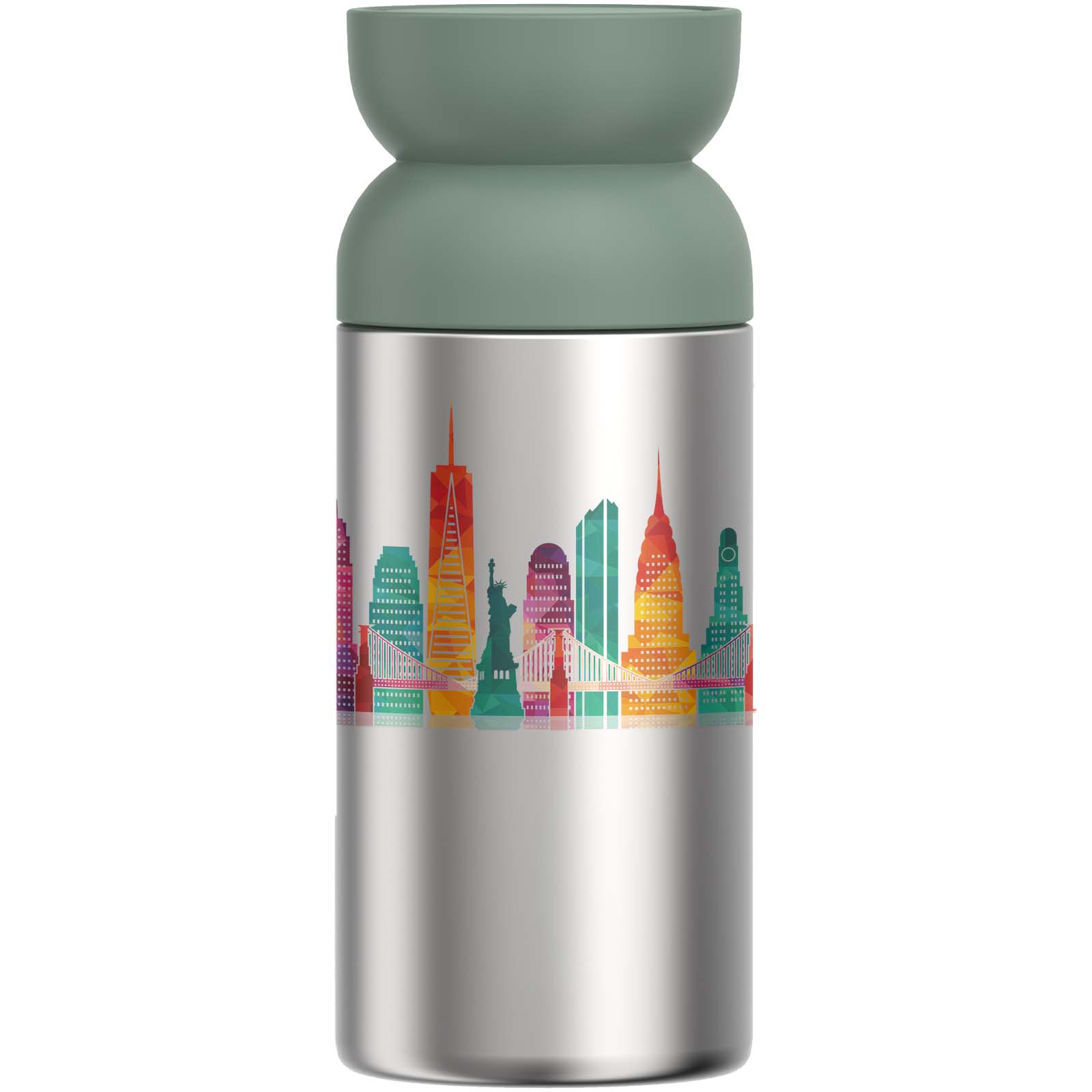 Mepal Ellipse 350 ml Thermobecher - salbei - Logo 1