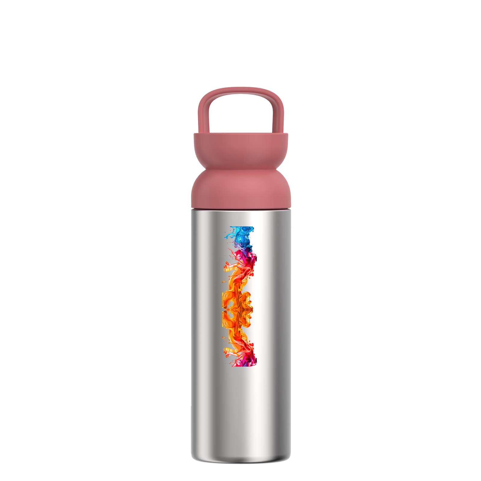 Mepal Ellipse 500 ml Thermobecher mit Teesieb - rosa - Logo 1