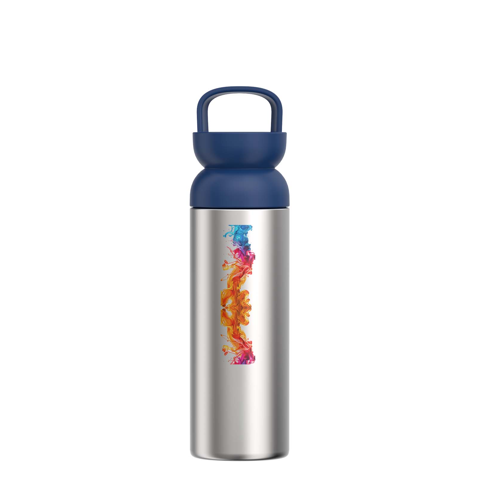 Mepal Ellipse 500 ml Thermobecher mit Teesieb - vivid blau - Logo 1