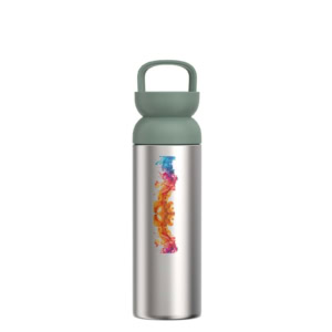 Mepal Ellipse 500 ml Thermobecher mit Teesieb - salbei - Logo 1