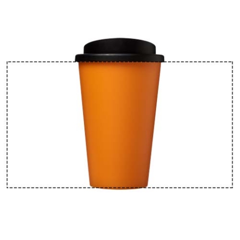 Americano® 350 ml Isolierbecher - orange / schwarz – Bild 8