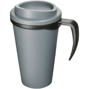 Americano® Grande 350 ml Isolierbecher – grau / schwarz