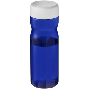 H2O Active® Eco Base 650 ml Sportflasche mit Drehdeckel – blau / weiss