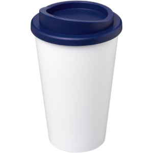 Americano® 350 ml Isolierbecher – weiss / blau