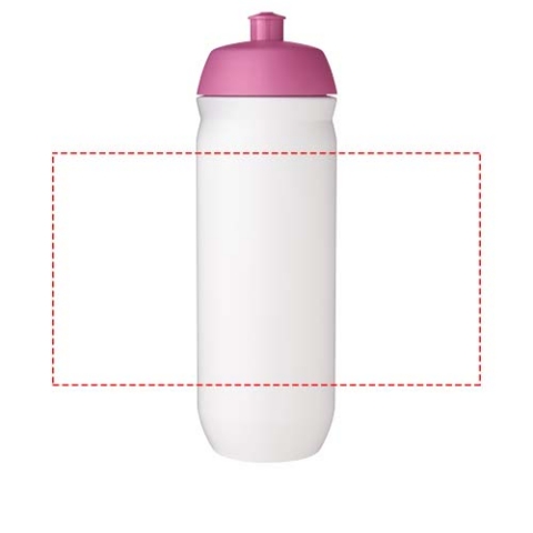 HydroFlex™ 750 ml Squeezy Sportflasche - magenta / weiss – Bild 7